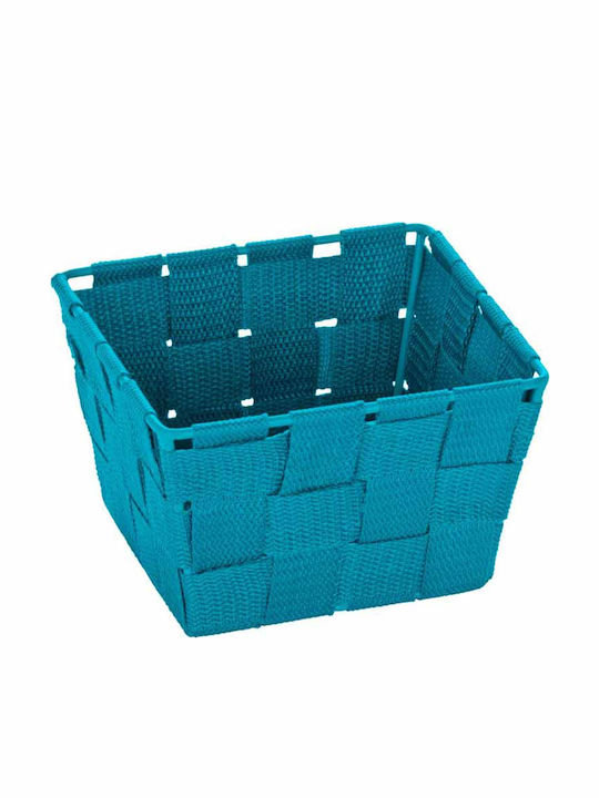 Wenko Adria Mini Καλάθι Αποθήκευσης Πλαστικό Πετρόλ 14x14x9cm