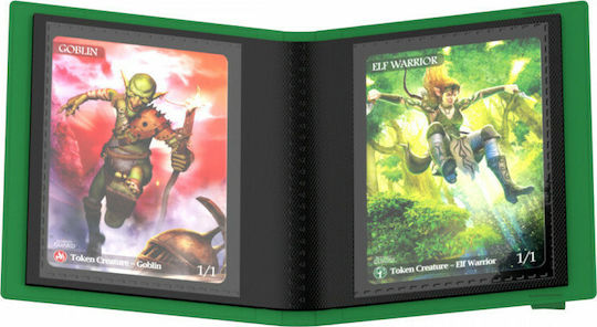 Ultimate Guard 2-Pocket Flexible Pro- Binder 1-Pocket Oversized Size Green UGD011093