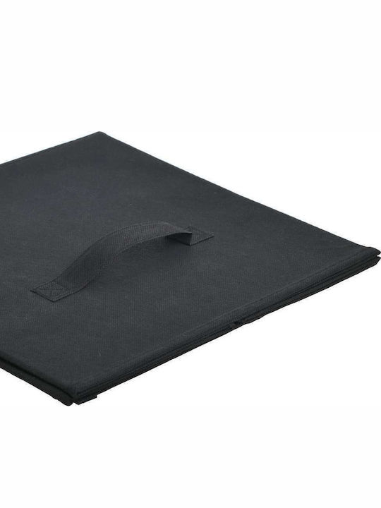 Click Fabric Storage Box Black 31x31x31cm 1pcs