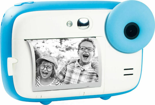 AgfaPhoto Realikids Compact Φωτογραφική Μηχανή 5MP με Οθόνη 2.4" Θερμικής Εκτύπωσης Μπλε