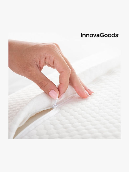 InnovaGoods Anatomic Polyester Bed Pillow 36x62x14cm