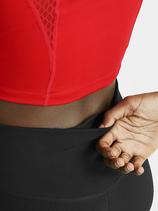 Dri-Fit One Running Γυναικείο Capri Κολάν Μαύρο
