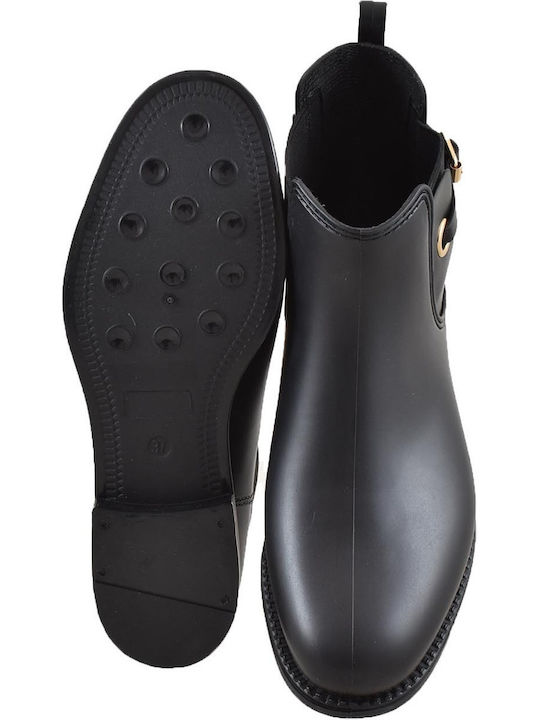 Women's Short Wellies Black