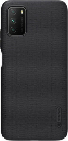 Nillkin Frosted Shield Umschlag Rückseite Kunststoff Schwarz (Poco M3 / Redmi 9T) N1919