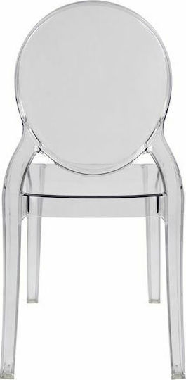 Stühle Küche Transparent 1Stück 42.5x52x89.5cm