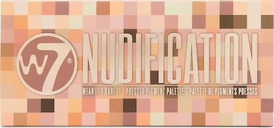 W7 Cosmetics Nudification Eye Shadow Palette in Solid Form 12gr