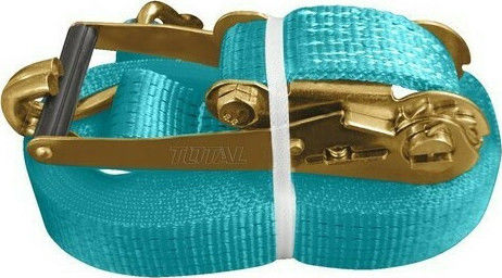 Total Car Luggage Strap with Ratchet για Ρυμούλκηση έως 5 Τόνων 1000x5cm