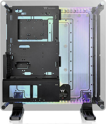 Thermaltake DistroCase 350P Gaming Midi Tower Κουτί Υπολογιστή με Πλαϊνό Παράθυρο και RGB Φωτισμό Μαύρο