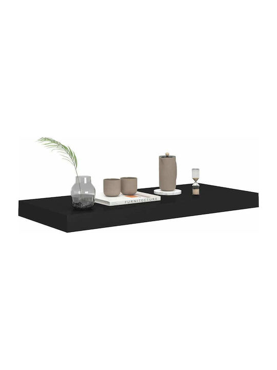 Shelf Wall Black 60x23.5x3.8cm