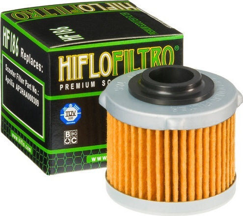 Hiflofiltro FIL0037 Motorcycle Oil Filter for Aprilia Scarabeo