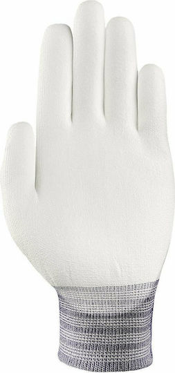 Ansell HyFlex Lite Gloves for Work Gray Polyurethane 11-600