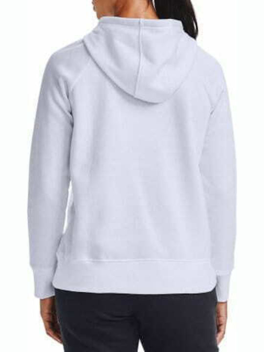 Rival Women's Sweatshirt Hooded White