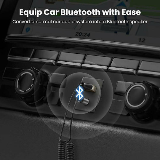 Ugreen Bluetooth Car Kit CM309 for the Dashboard AUX Audio Receiver USB Charging Port
