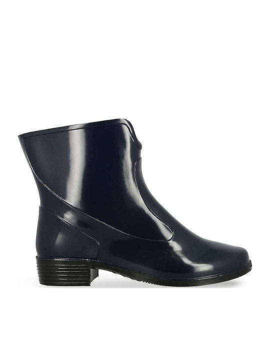 Women's Short Wellies Navy Blue