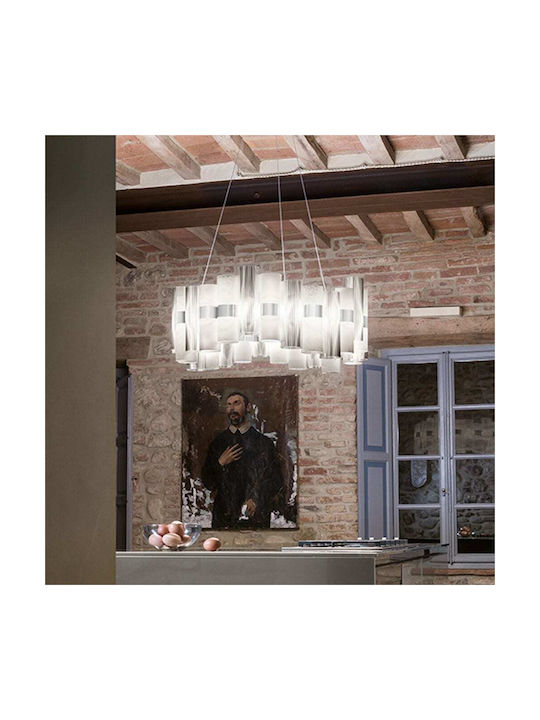 Slamp La Lollo L White Pendant Light LED Suspension White