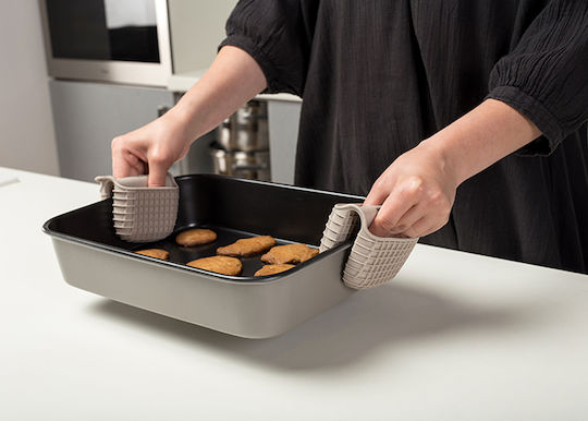 Nava Misty Silicone Pot Holder Beige