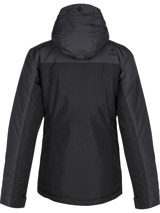 Kilpi Flip LL0041KI-BLK Γυναικείο Μπουφάν για Σκι & Snowboard Μαύρο