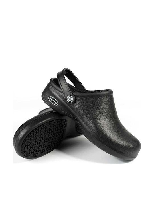 Oxypas Bestlight1 OB SRC Anatomic Clogs Black