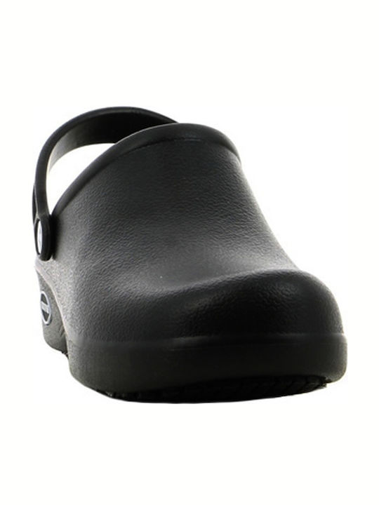 Oxypas Bestlight1 OB SRC Anatomic Clogs Black