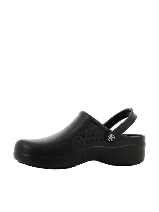 Oxypas Bestlight1 OB SRC Anatomic Clogs Black
