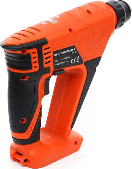 Kraft & Dele Rechargeable Rotary Drill X Impact Demolition Hammer Battery 18V Solo with Chuck SDS Plus KD1756
