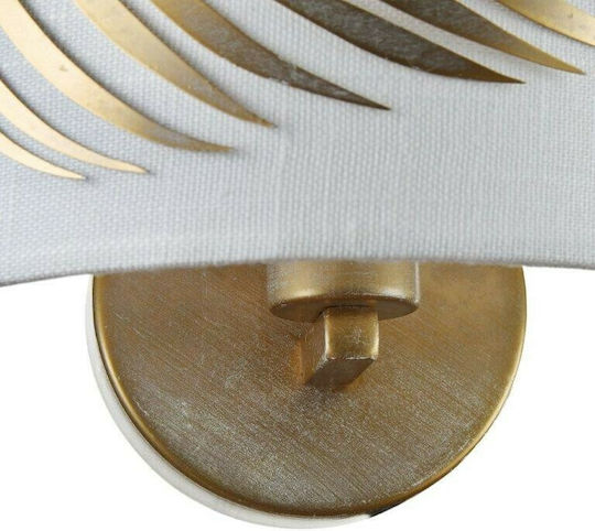 Maytoni Farn Modern Wall Lamp with E14 Gold 19x12x24cm