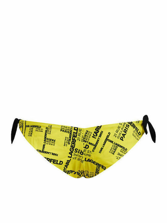 Bikini Brazil with Ties Yellow