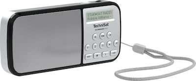 Technisat TechniRadio Mini Radio Rechargeable DAB+ with USB Silver