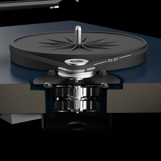 Pro-Ject Audio Debut Carbon Evo Plattenspieler mit Vorverstärker Schwarz