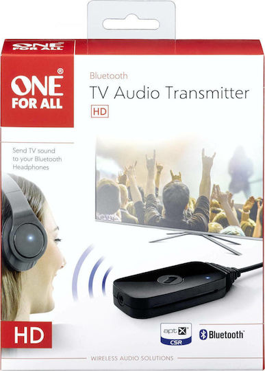 One For All SV 1770 Bluetooth TV Audio Transmitter Converter SV1770