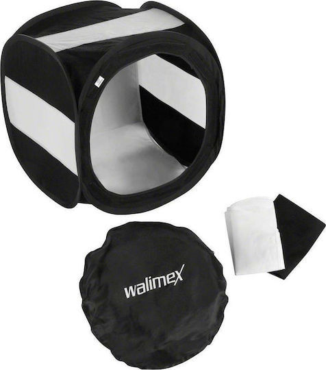 Walimex Photo Box Pop Up Light Cube με Πολλαπλά Backround 80x80x80cm