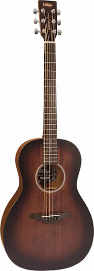 Vintage Acustică Chitară V-880WK Parlour Maro