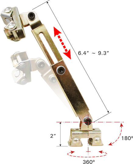 Strong Hand Tools MHF608 Clește Utilizare specială cu Deschidere Maximă 76.2mm