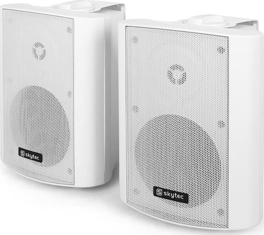 Skytec ODS50 Passive Wall Installation Speakers Pair White
