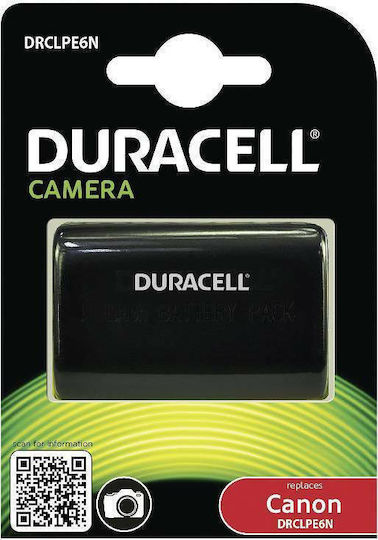 Duracell Kamera Batterie LP-E6N DRCLPE6N Lithium-Ionen (Li-Ion) Kompatibel mit Canon
