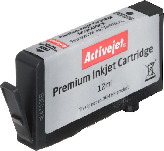 Active Jet Inkjet Printer Compatible Ink HP 364XL CB322EE 12ml Black