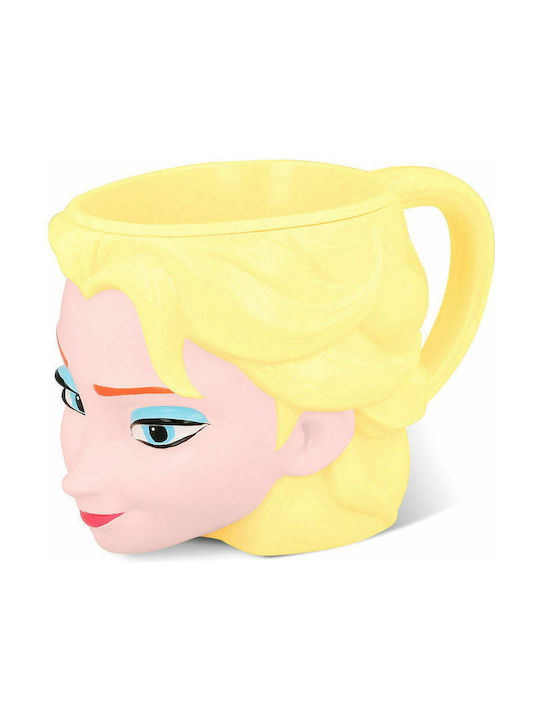 Paladone Frozen Elsa 3D Plastic Cup Pink 210ml