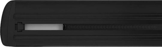 Thule Μπάρες Οροφής Αλουμινίου Wingbar Evo 135εκ. Universal (Σετ χωρίς πόδια) Μαύρες