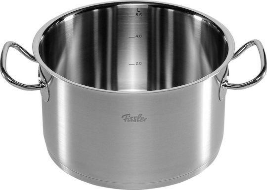 Fissler Original Profi Tiefer Edelstahl-Topf 6.3Es / 24cm