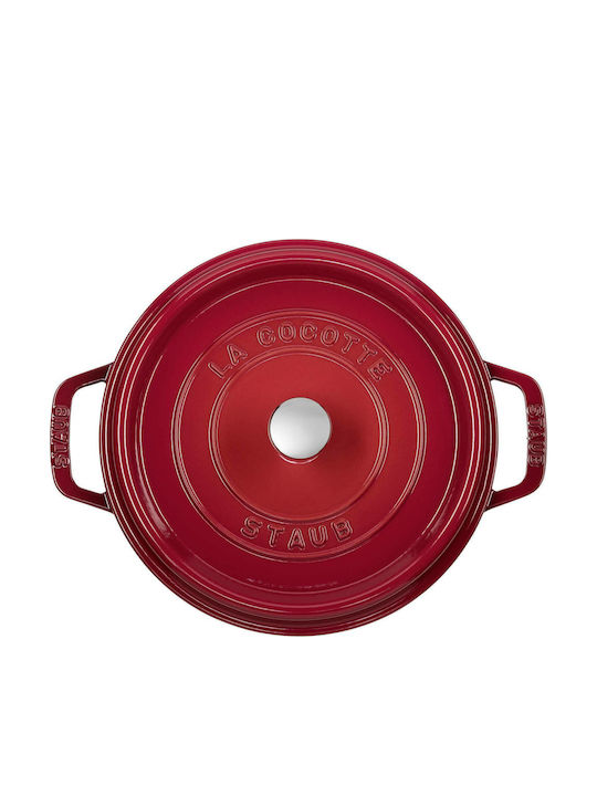 Staub Cocotte Βαθιά Κατσαρόλα από Μαντέμι 3.8lt / 24cm