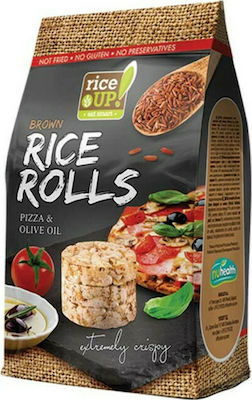 RiceUp Reiswaffeln Brown Rice Rolls Pizza Glutenfrei 1x50gr