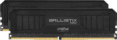 Crucial Ballistix MAX 16GB DDR4 RAM με 2 Modules (2x8GB) και Ταχύτητα 5100 για Desktop