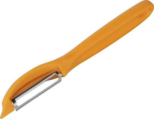 Victorinox Micro Serrated Schäler/Reiniger Zahnlos aus Edelstahl Orange Zahnlos