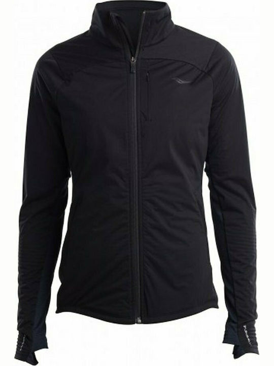 Saucony vitarun best sale jacket womens brown