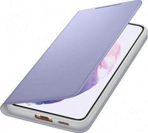 Samsung LED View Cover Book Fabric Purple Galaxy S21+ 5G