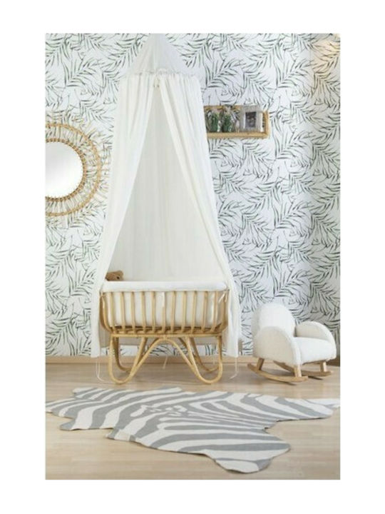Childhome Mosquito Net Room Cotton BR75452 White 230cm