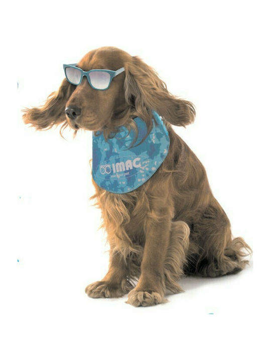 Imac Bandana De Răcire Pentru Câini Bandana De Răcire Large 44-52cm Albastră În Culoare Albastră