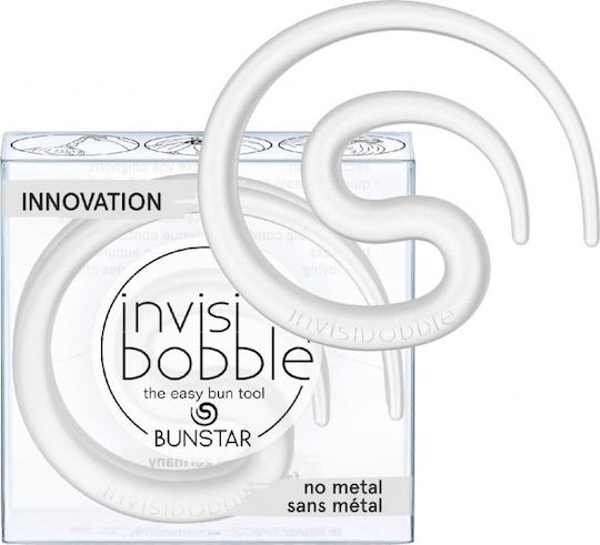 Invisibobble Bunstar Elastice Pentru Păr Alb