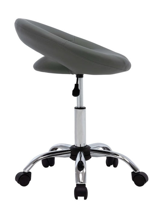 Office Desk Stool Gray 50x54x64cm