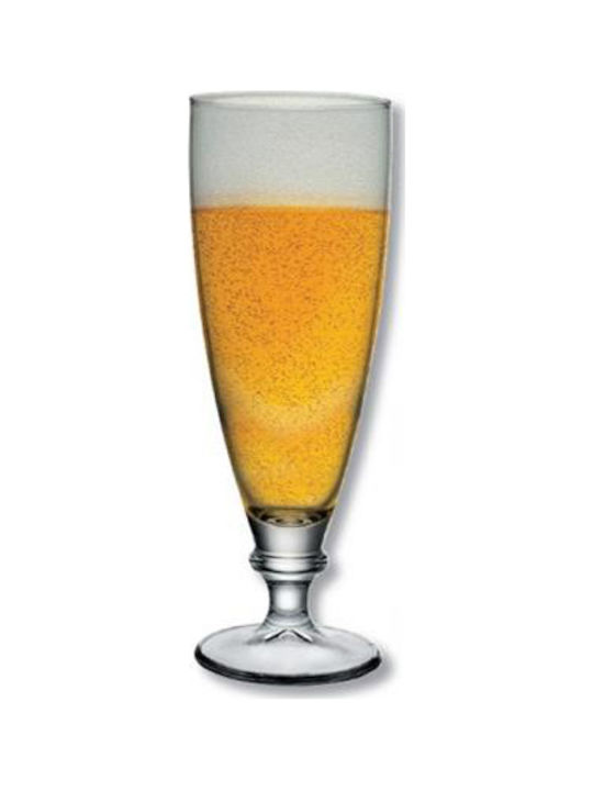 Bormioli Rocco Harmonia Set of Glasses Beer, μπίρας made of Glass Stemmed 580ml 6pcs